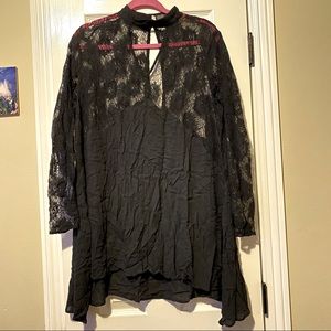 Volcom long sleeve lace dress
